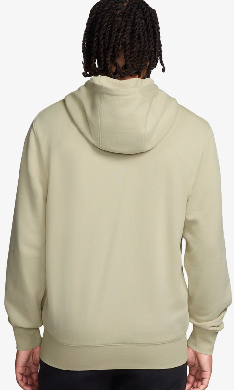 Джемпер Nike M NK CLUB FT FZ HOODIE FN3884-229 р.M бежевий
