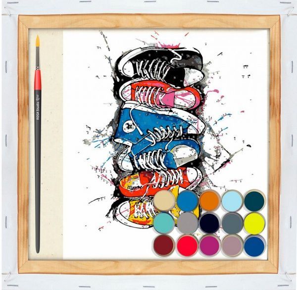 Картина за номерами Кеди Rosa Start 