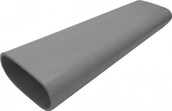 Профіль овальний сірий 35х85х3000 мм