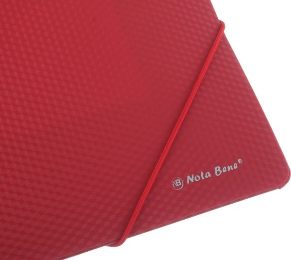 Папка на резинці Classic А4 червона Nota Bene