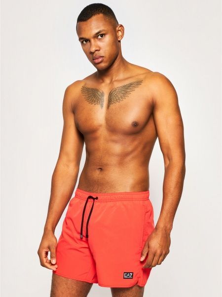 Шорты EA7 Mens woven boxer 902000-0P730-03374 р. 50 красный