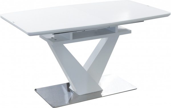 Стол обеденный Борнео белый 750x1400x800 мм 