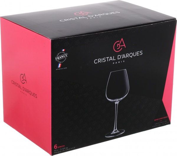 Набор бокалов для вина Wine Emotions L7585 470 мл 6 шт. Cristal Darques 