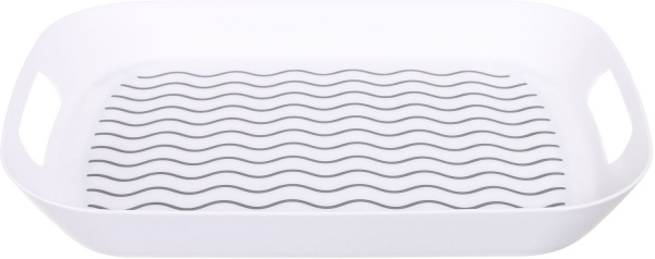 Поднос Blanco с антискользящей вставкой 44,5x29,5x5 см Flamberg