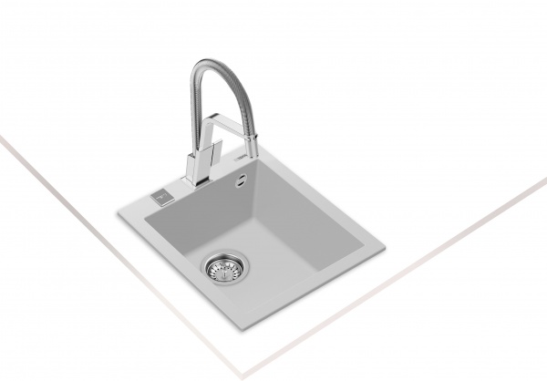 Мойка для кухни Teka Forsquare 34.40 TG (115230014) белый 