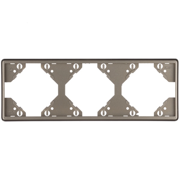 Рамка Efapel Apolo горизонтальная шампань L50931 TCH