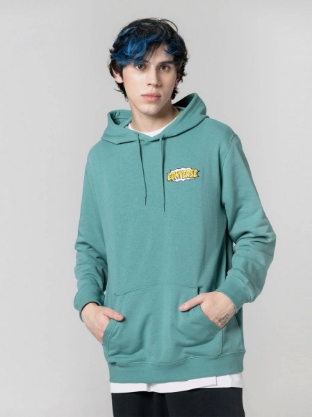 Джемпер Converse SHOE HERO HOODIE 10024614-346 р. L зелений