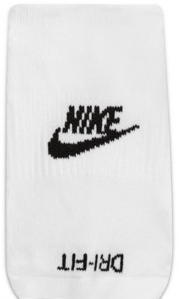 Шкарпетки Nike Everyday Plus Cushioned DN3314-100 р.L білий