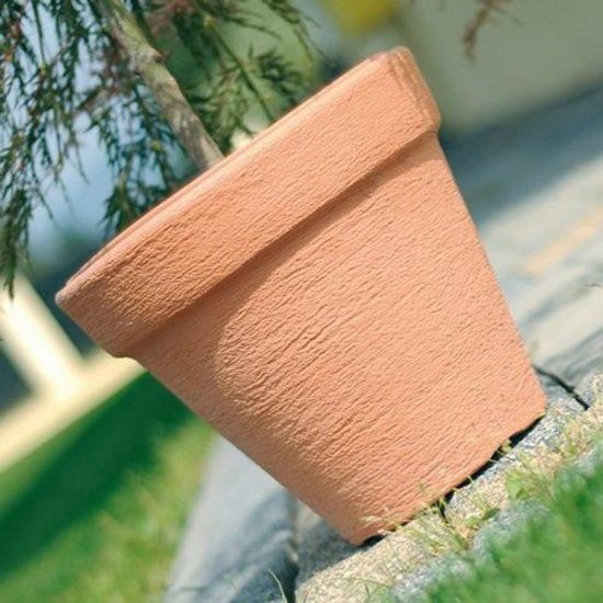 Горшок пластиковый CLASSICO 255 мм круглый 5л терракот (10301) 