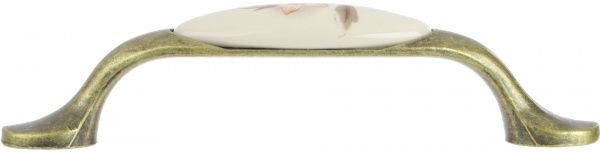 Меблева ручка 96 мм антична бронзаL1947-96