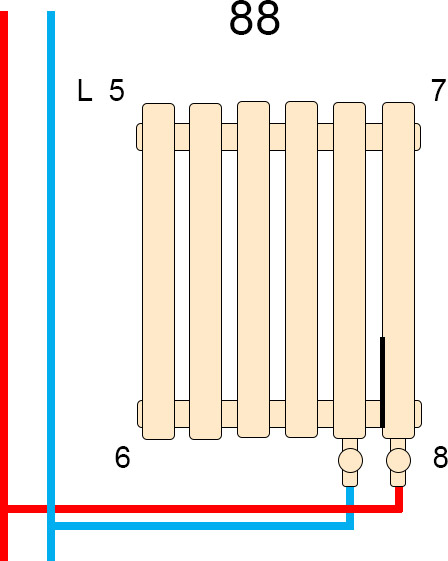 Радиатор стальной Betatherm Praktikum 500x805x79 мм Ral 9016M