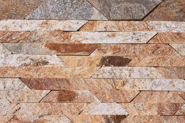 Камінь KLVIV сланець KAYRAK GOLD TIGER 60 мм 0,5 кв.м