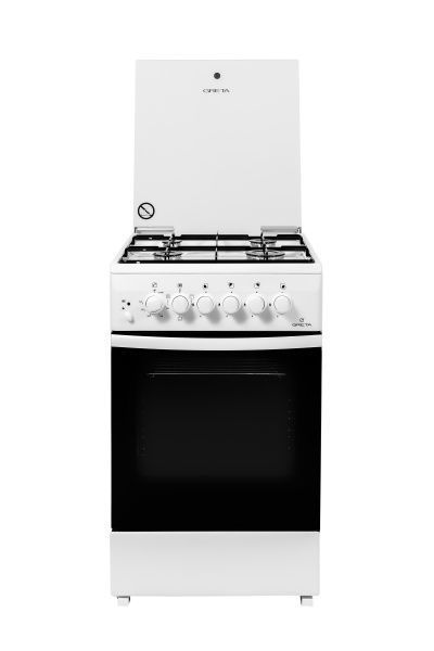 Плита комбінована Greta GE 5702 MG 38 (W) (1470-ГЕ-09А біла)