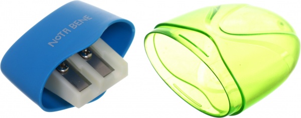 Точилка пластиковая зеленая Nota Bene