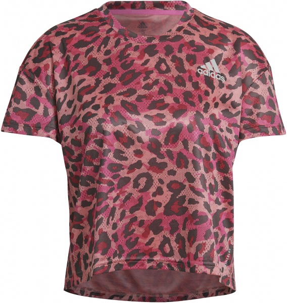 Футболка Adidas P.BLUE TEE GN1409 р.S рожевий