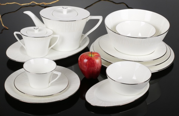 Сервиз столово-чайный Bamboo Pearl на 39 предметов на 6 персон Narumi