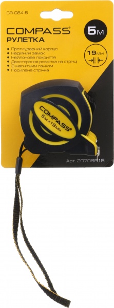 Рулетка Compass CR-G64-5 5 м x 16 мм