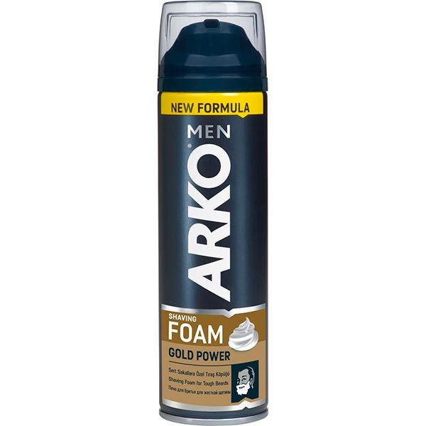 Пена для бритья Arko MEN Gold Power 200 мл