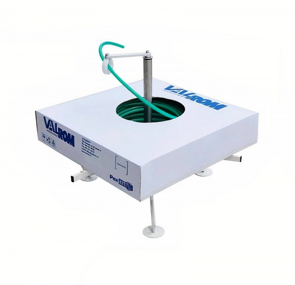 Труба для теплого пола ValRom PexKIT D16x2,0 мм зеленая PE-RT ТИП II с антидиффузионной защитой