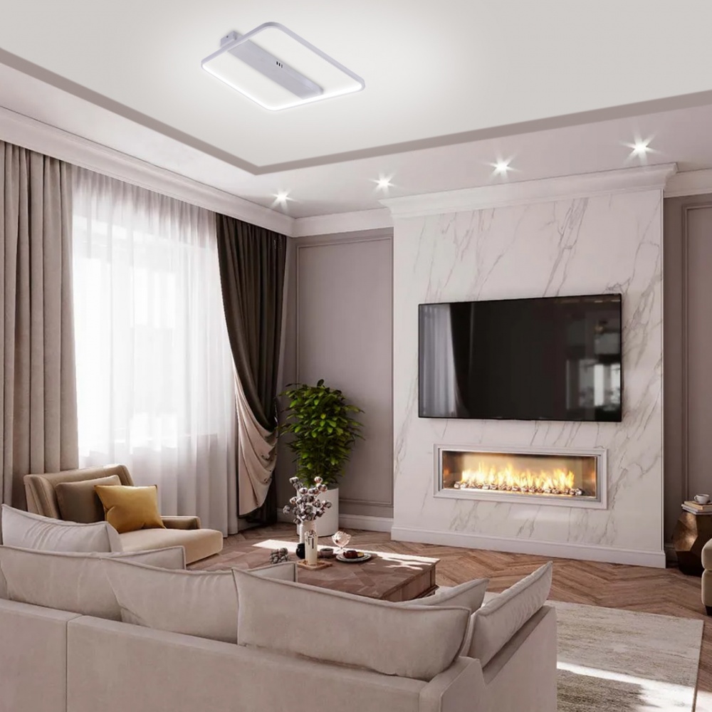 Люстра светодиодная Eurolamp 72 Вт LED-модуль белый LED-LS-72-A43(white)