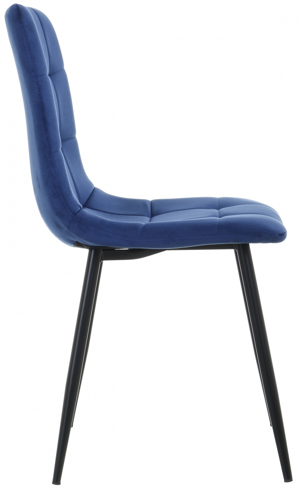 Стілець обідній Ніцца JSC-220 синій / чорний