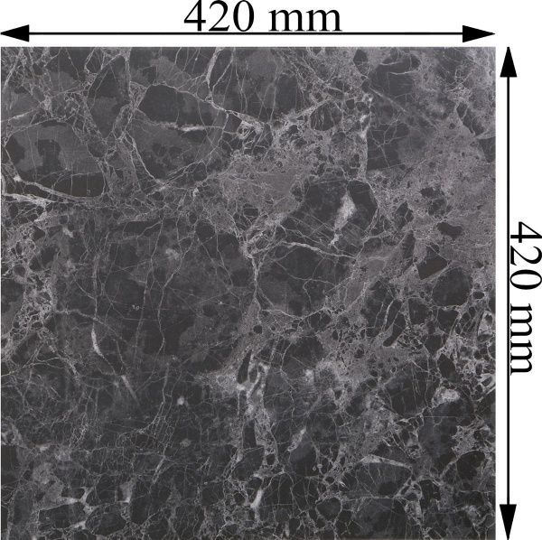 Плитка Opoczno Сефора чорна 42x42 