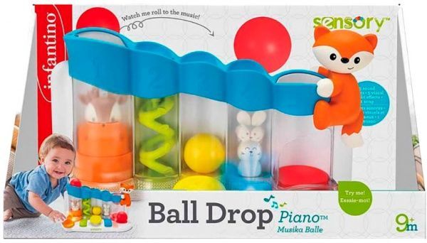 Игрушка развивающая Infantino Пианино с шариком