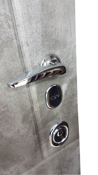 Двері вхідні Булат Максимум 166 сланець темний 2050x950мм ліві