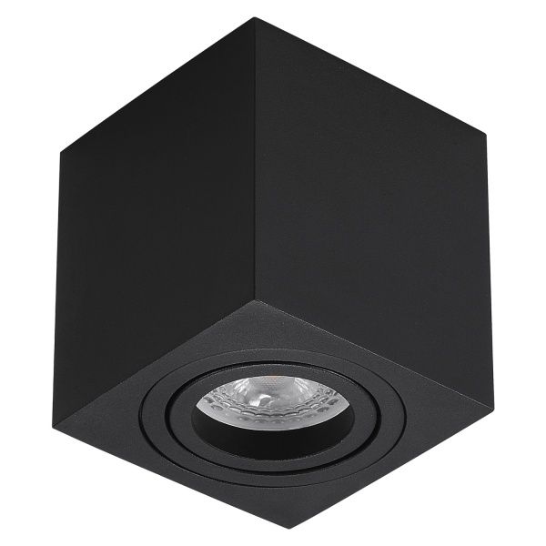 Світильник точковий Victoria Lighting 50 Вт GU10 чорний Sem/PL1 black 