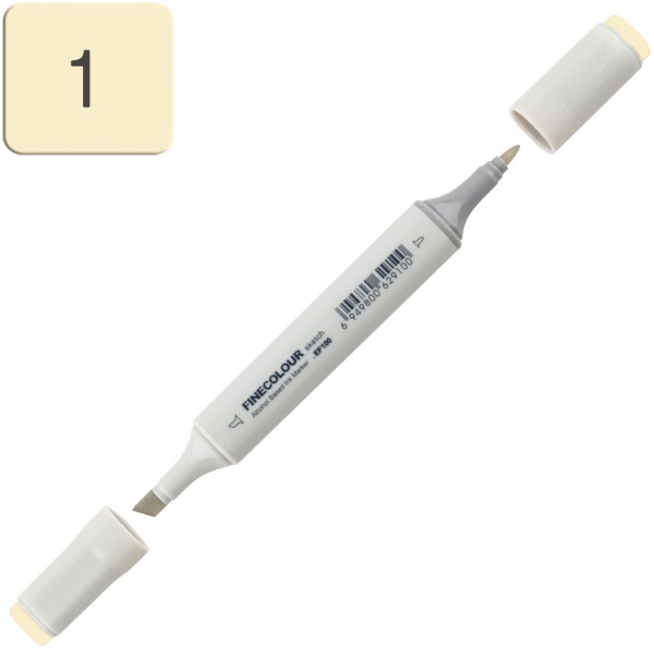 Маркер спиртовой FINECOLOUR Sketch EF100-1 лютик 