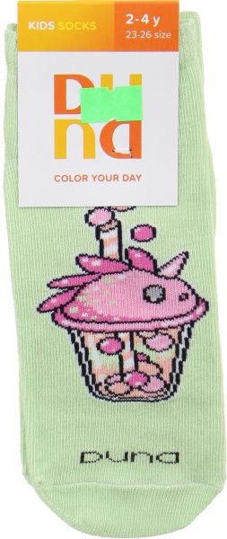 Шкарпетки дитячі унісекс Duna 4211 р.16–18 салатовий 