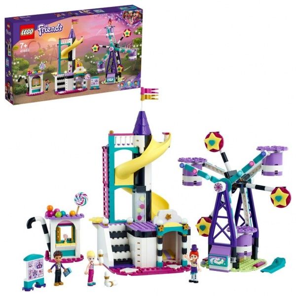 Конструктор LEGO Friends Магічне колесо огляду та гірка 41689