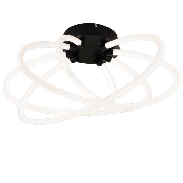 Люстра светодиодная Victoria Lighting 74 Вт черный Formula/PL4 black 