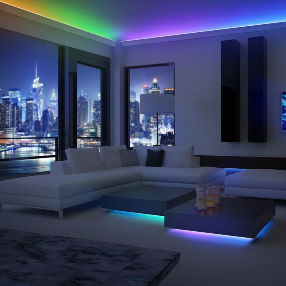 Лента светодиодная Eurolamp 12 Вт IP20 24 В разноцветный (RGB) LED/ROLL-5m/RGB(60)