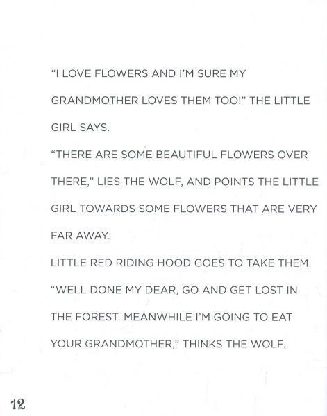 Книга Братья Гримм «Червона шапочка» 978-617-7563-40-1