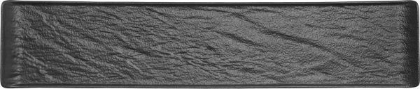 Блюдо прямокутне Lavastone Black Surf 46,5x10 см 