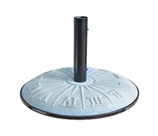 Подставка бетонная под зонтик d45 см