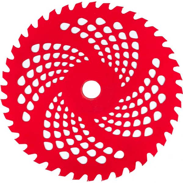 Ніж для мотокоси Vitals 40 зубців червоний