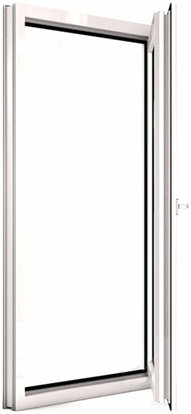 Окно поворотно-откидное REHAU ECOSOL-DESIGN 60 800x1400 мм правое