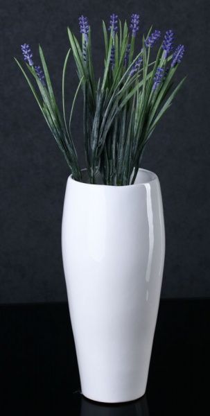 Ваза керамическая белая UA 702 26,5 см Eterna