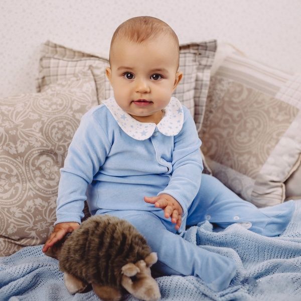 Чоловічок Lucky tots р.74 блакитний 1635.13.1 