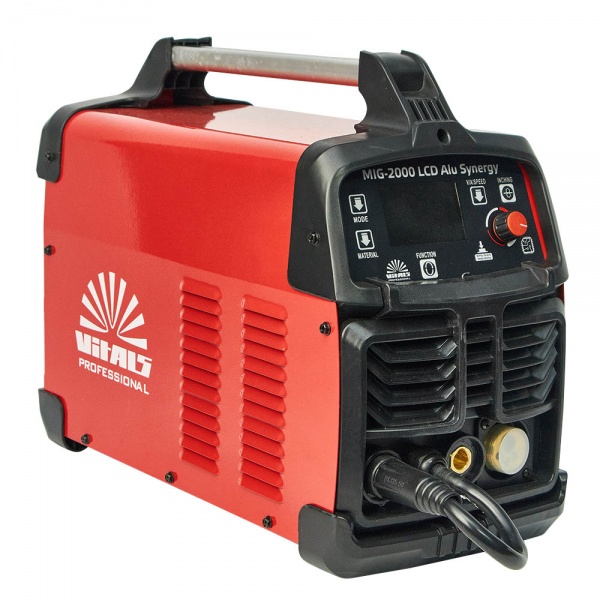 Инвертор сварочный Vitals Professional MIG 2000 LCD Alu Synergy