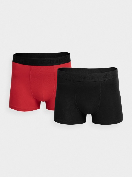 Труси 4F 4FSS23UBXSM022-91S 3XL /чорний//червоний 2 шт.