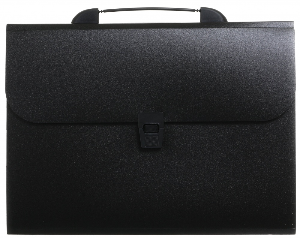 Папка-портфель на замке 26х33х3.5 см черный UP! (Underprice)