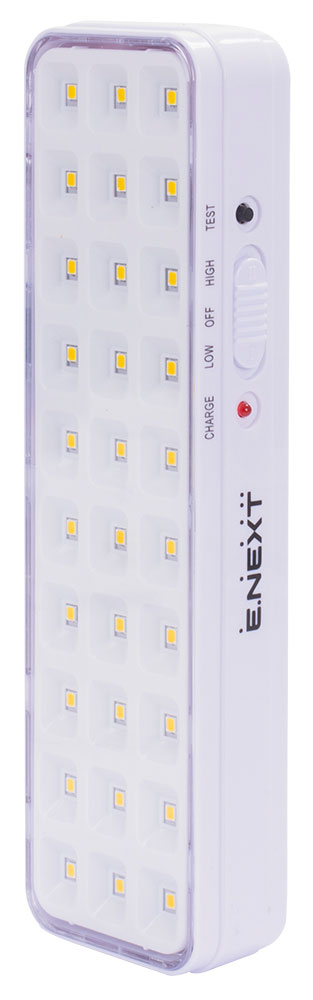 Светильник аварийный E.NEXT e.emerg.stand.9830K.led.3/6h.IP20 30 LED белый l0680004