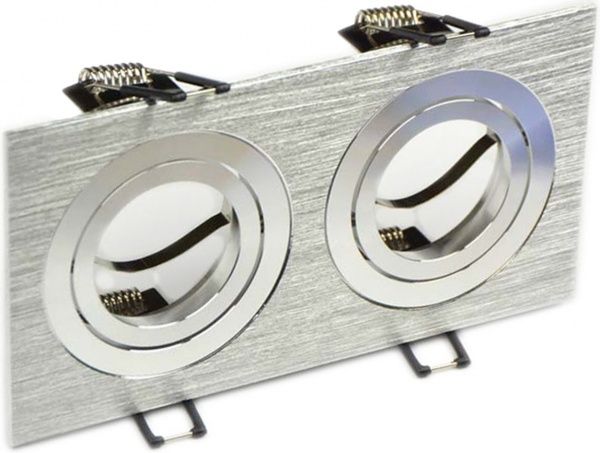 Светильник точечный Светкомплект AT 10-2 AL GU5.3 алюминий 