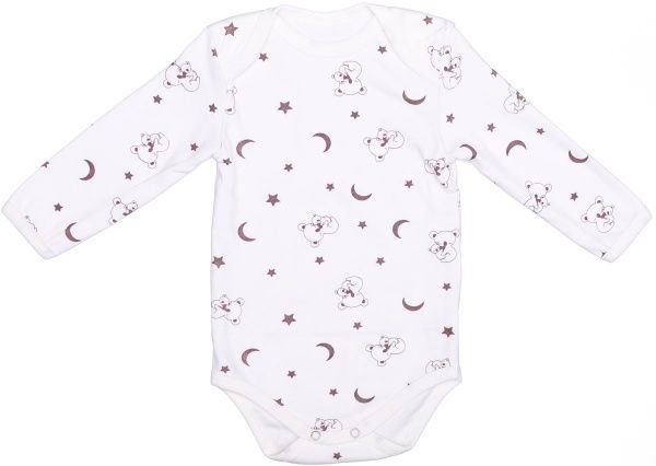 Боди Bambinelli Медвежонок р.74 белый с рисунком 