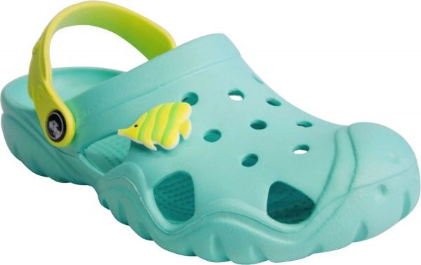 Сабо унисекс Jose Amorales р.30 бирюзовый с лимонным (117084) 