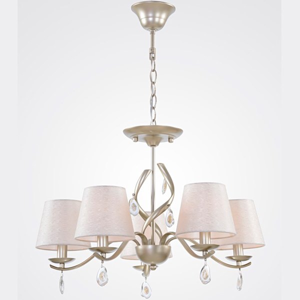 Люстра подвесная Victoria Lighting Vanila/SP5 5x40 Вт E14 кремовый 