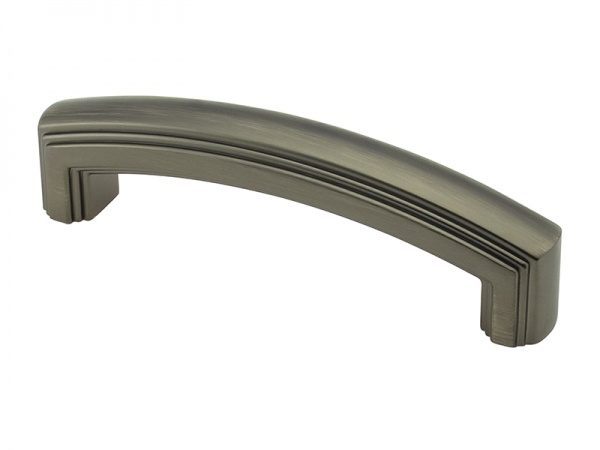 Меблева ручка накладна DC DR 53/128 G16 128 мм темний нікель